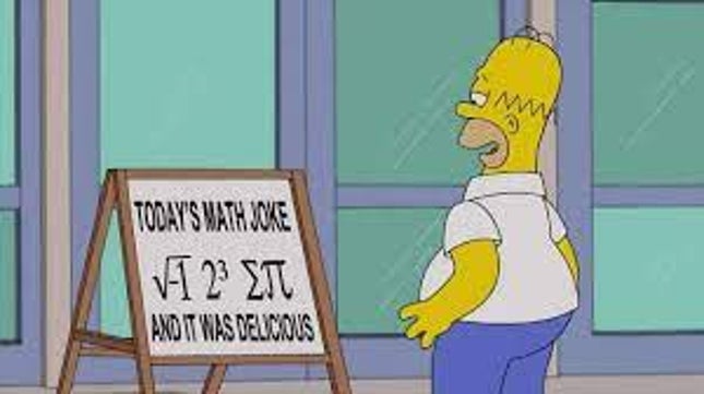 Bild zum Artikel mit dem Titel „Gizmodo Monday Puzzle: Die Simpsons haben diese überraschend schwierige Geometrieaufgabe erfunden“.